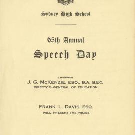 Speech Day 1948