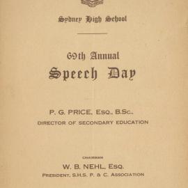 Speech Day 1952