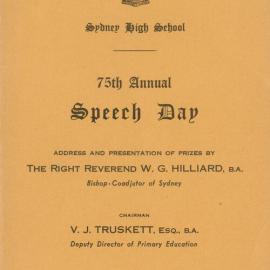 Speech Day 1958
