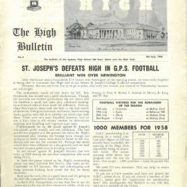 The High Bulletin, No 4, 8 July 1958