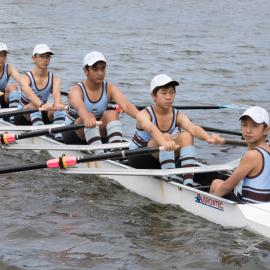 Rowing Year 8 1st Quad 2017