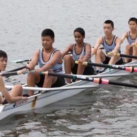 Rowing Year 9 4th Quad 2017