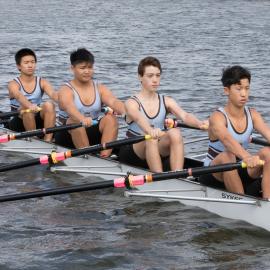 Rowing Year 9 1st Quad 2017