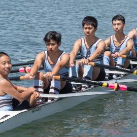 Rowing Year 9 1st Quad 2021