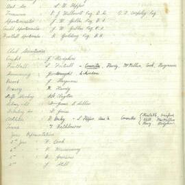 School Union - Minutes, 1926