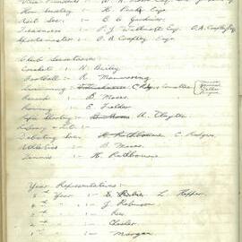 School Union - Minutes, 1927
