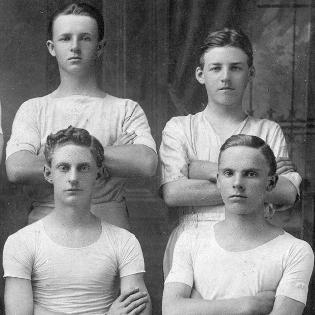 Athletics: Junior team photographs