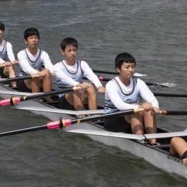 Rowing Year 9 4th Quad 2024