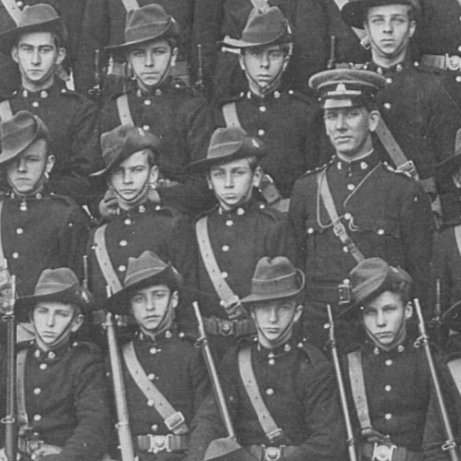 Cadets: 1910s photographs