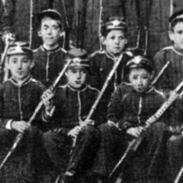 Cadets: 1880s photographs