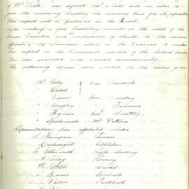 School Union - Minutes, 1931