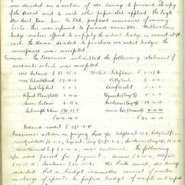 School Union - Minutes, 1929