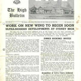 The High Bulletin, Vol 2 No 2, 13 September 1961
