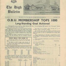 The High Bulletin, Vol 2 No 3, 15 March 1962