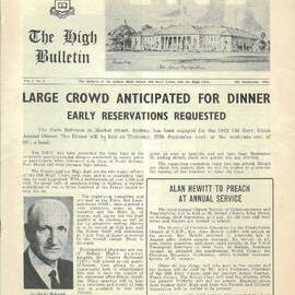 The High Bulletin, Vol 2 No 5, 6 September 1962