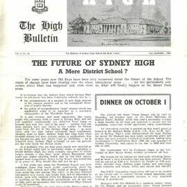 The High Bulletin, Vol 2 No 12, 15 September 1964