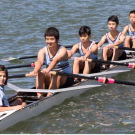 Rowing Year 8 1st Quad 2020