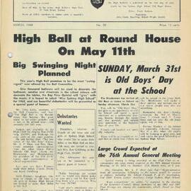 The High Bulletin, No 35, March 1968
