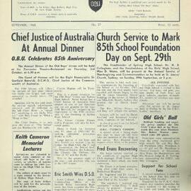 The High Bulletin, No 37, September 1968