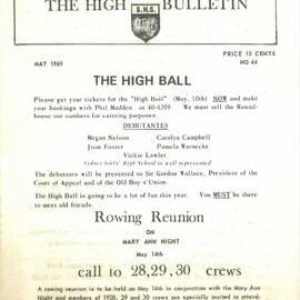 The High Bulletin, No 44, May 1969