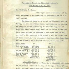 School Union - Minutes, 1935