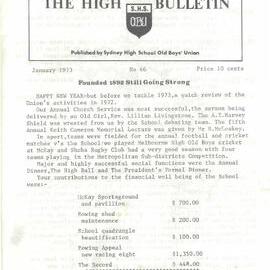 The High Bulletin, No 66, January 1973
