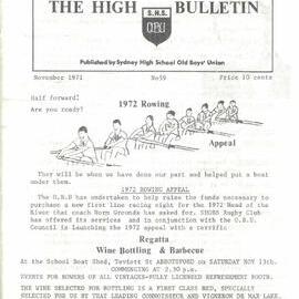 The High Bulletin, No 59, November 1971