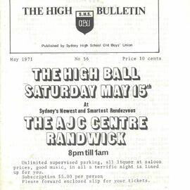 The High Bulletin, No 56, May 1971
