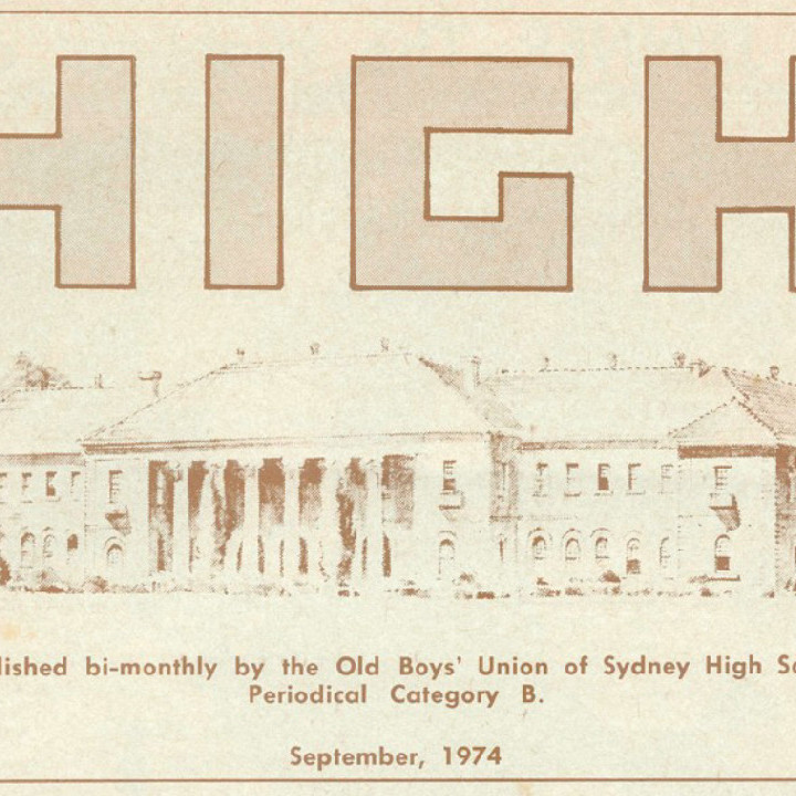 The High Bulletin 1970-1974
