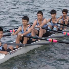 Rowing Year 8 6th Quad 2019