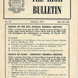 The High Bulletin, No 84, February 1977