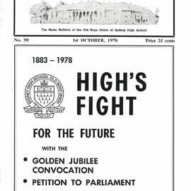 The High Bulletin, No 90, October 1978