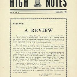 High Notes, Vol 1 No 9, December 1956