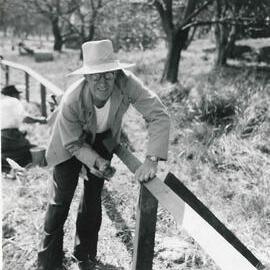 McKay Oval working bee, 29 September 1957