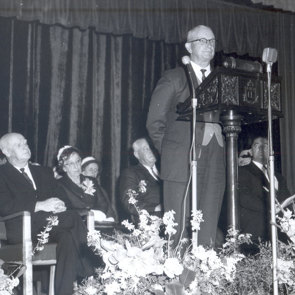Official opening of the Killip Wing, 4 October 1963