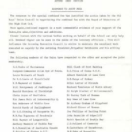 The High Bulletin, Autumn 1980