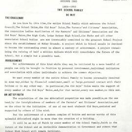 The High Bulletin, October 1980