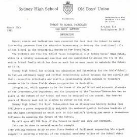 The High Bulletin, 20 March 1981