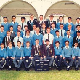 Athletics team 1987
