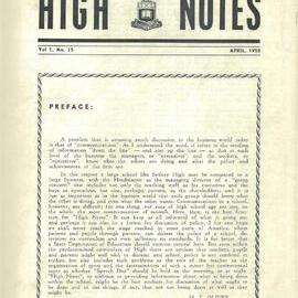 High Notes, Vol 1 No 15, April 1957
