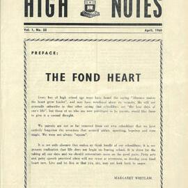 High Notes, Vol 1 No 23, April 1960