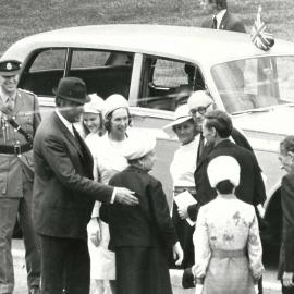 Photograph of the official opening of the McDonald Building, 17 March 1972