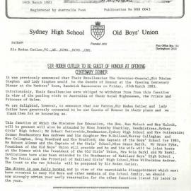 The High Bulletin, 14 March 1983