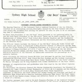 The High Bulletin, 11 May 1983