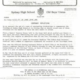 The High Bulletin, November 1983