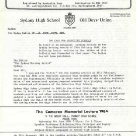 The High Bulletin, May 1984