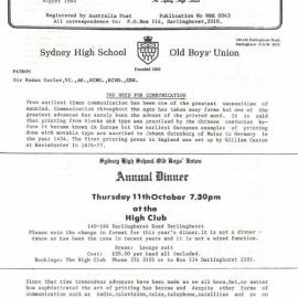 The High Bulletin, August 1984