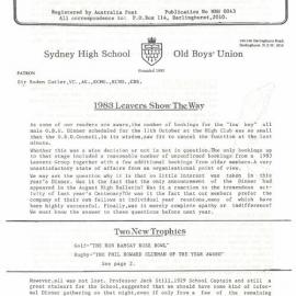 The High Bulletin, November 1984