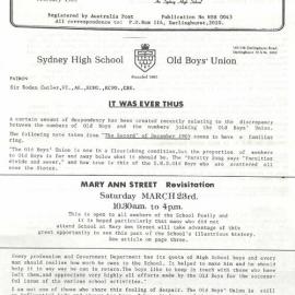 The High Bulletin, February 1985