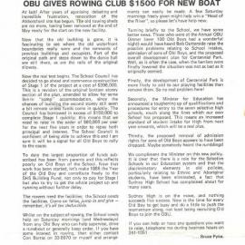 The High Bulletin, August 1985